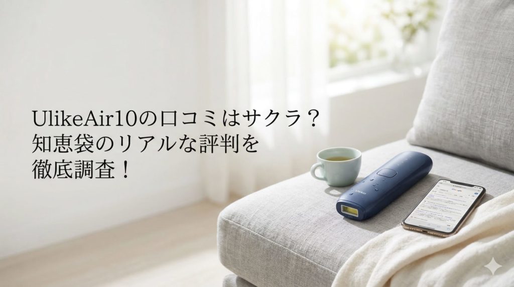 UlikeAir10の口コミはサクラ?知恵袋のリアルな評判を徹底調査!