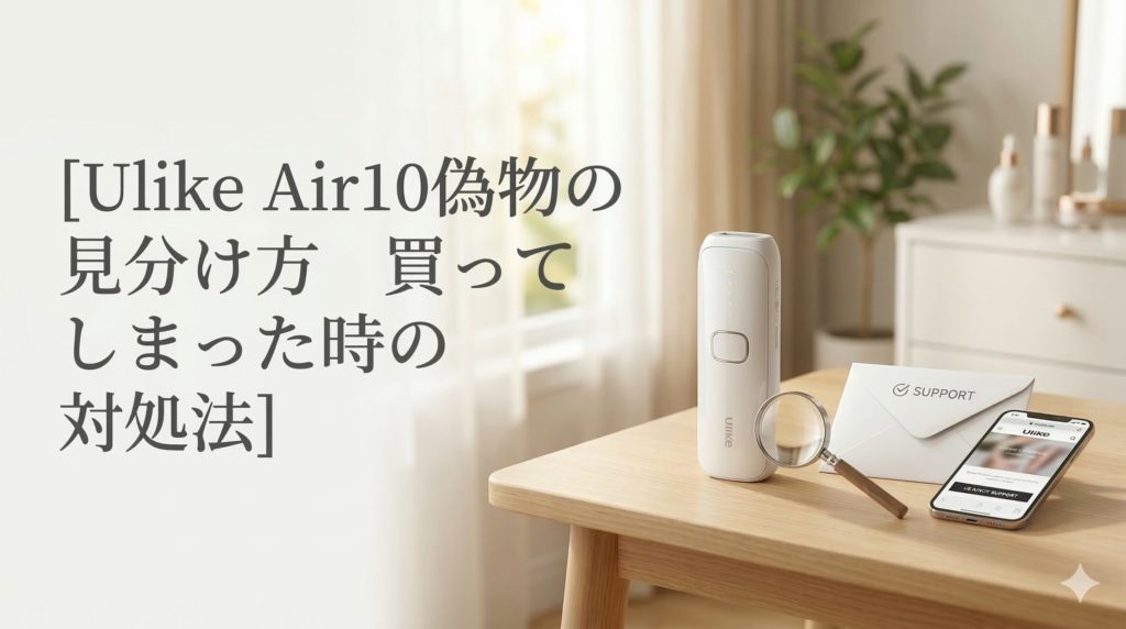 ユーライクエア10偽物の見分け方買ってしまった時の対処法