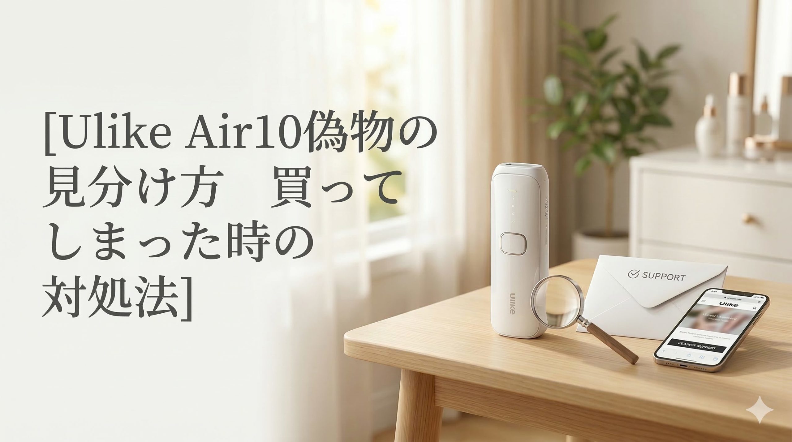 ユーライクエア10偽物の見分け方買ってしまった時の対処法